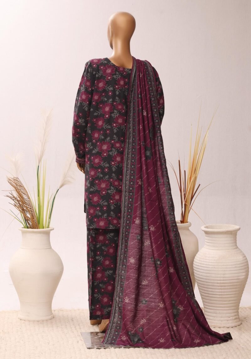 Velvet Flora – Burgundy Floral Suit