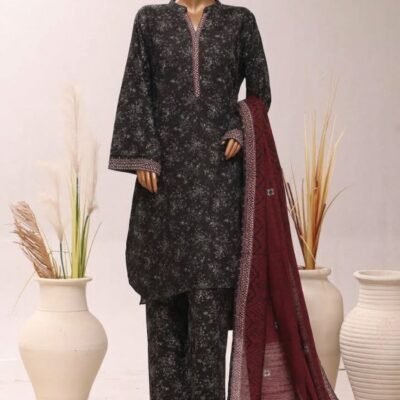 Regal Bloom – Jet Black Suit